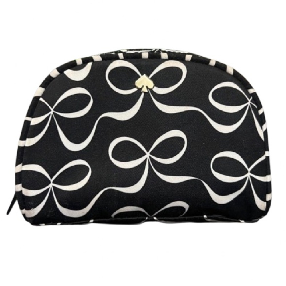 Kate Spade Jae Elegant Bow Small Dome Cosmetic Bag